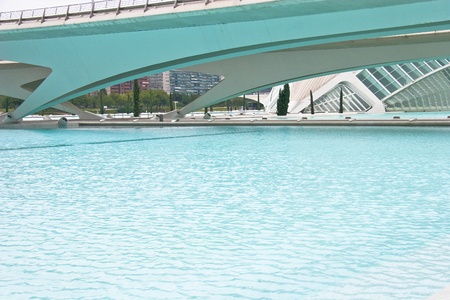 Science and culture center in Valencia, Spainのeditorial素材