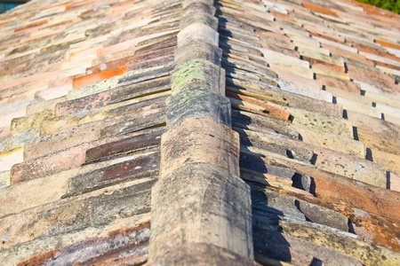 House tile roof