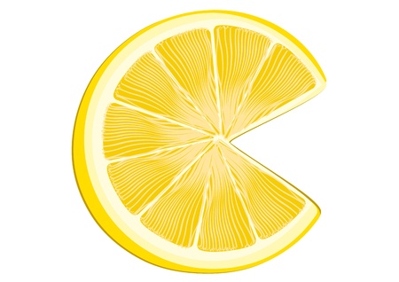 Lemon sliceのイラスト素材