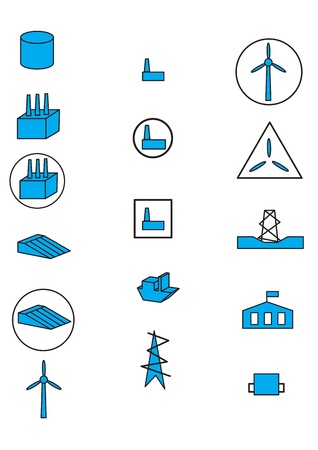 Energy Iconsのイラスト素材