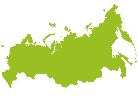 Russia mapのイラスト素材