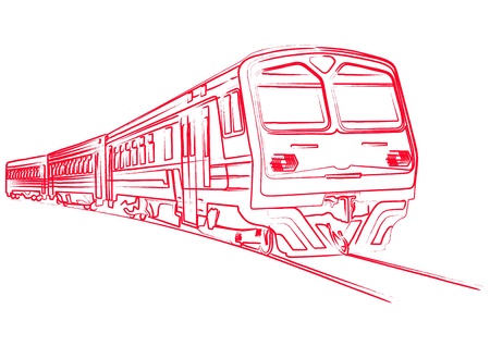 Trainのイラスト素材