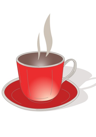 Vector Cup of coffeeのイラスト素材