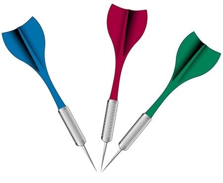 Dartsのイラスト素材