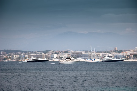Boats - French Rivieraの写真素材