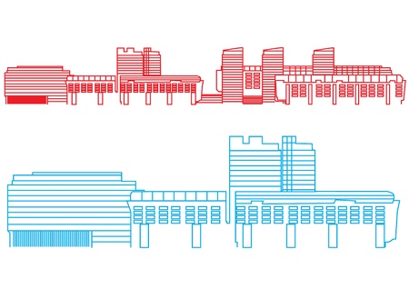 Buildingsのイラスト素材