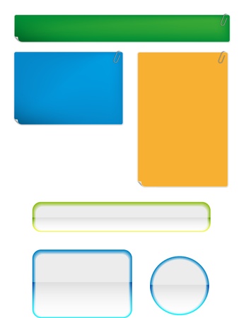 Stickies and bars for any caseのイラスト素材