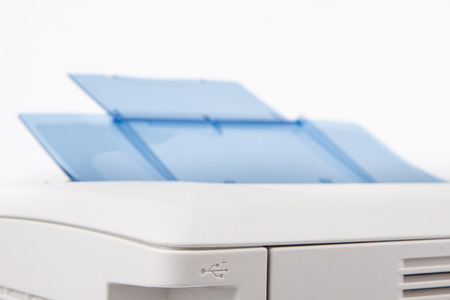Modern Laserjet printer for home and officeの写真素材