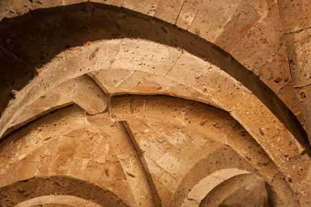 Architecture of Bagnoregio near Viterbo, Lazio - Italyの写真素材