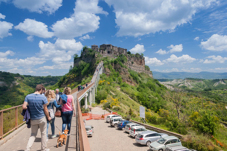 Comune of Bagnoregio near Viterbo, Lazio - Italyのeditorial素材