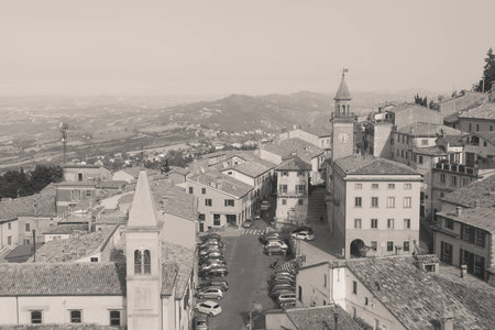 Independant Republic of San-Marino - Summer Cityscape