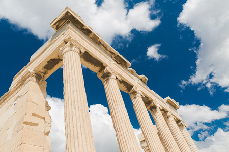 Erechtheion in Acropolis, Athens - Greece