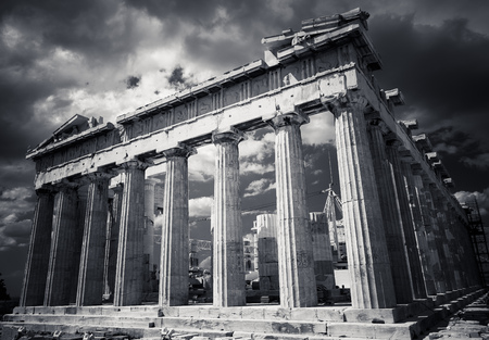 Parthenon in Athens, Greeceの写真素材