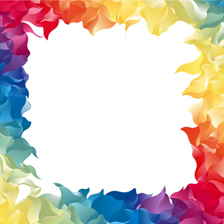 Color Abstract Frameのイラスト素材