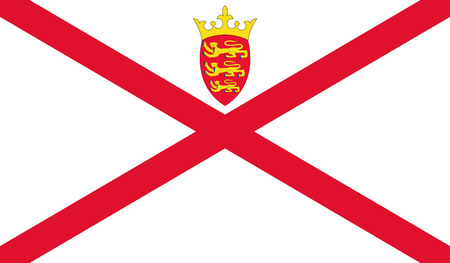 Jersey Flagのイラスト素材