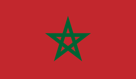 Morocco Flagのイラスト素材