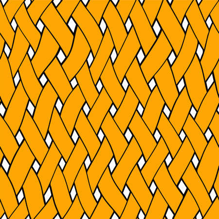 Weave Seamless Vector Pattern illustrationのイラスト素材