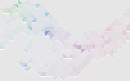 Glossy Tiles Color Abstract backgroundの写真素材