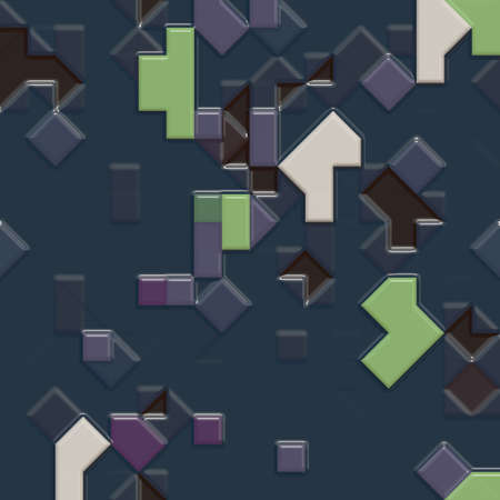 Glossy Tiles Color Abstract backgroundの写真素材