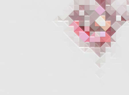 Glossy Tiles Color Abstract backgroundの写真素材
