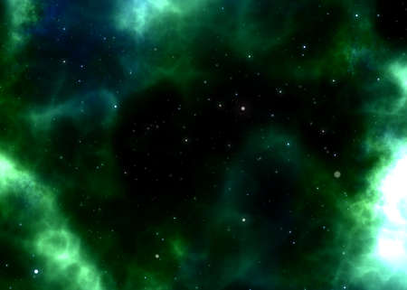 Deep Space - Colorful Abstract imageの写真素材