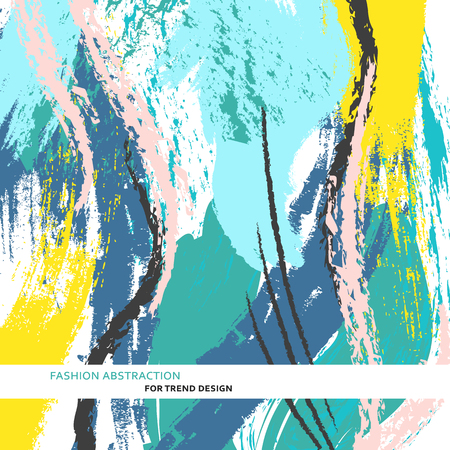 Texture painted by hand . Universal Card .  Abstraction for design . Card template . Invitation brochure Art isolated . Poster , gift. bright colors. Art poster. Wedding. Journal paperのイラスト素材