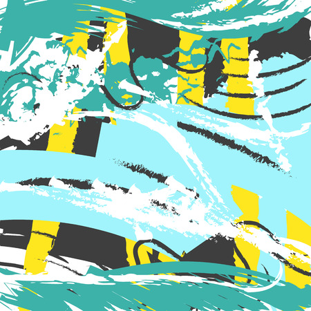 Texture painted by hand . Universal Card . Abstraction for design . Cover for books. album cover designのイラスト素材
