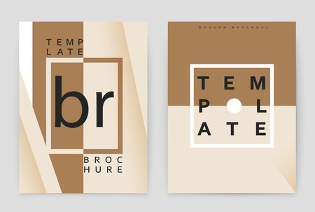 Layout design template, annual report brochure. Business flyer design template.のイラスト素材