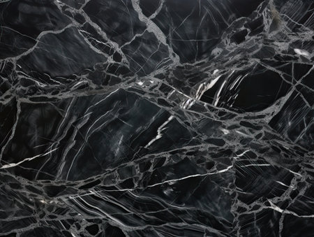 Natural black Marble texture background. Marbling texture design. Abstract backdrop of marble granite stone. generative aiの素材