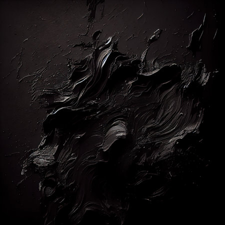 Paint texture black colors. Oil painted background. Abstract backdrop. Painted wall texture. acrylic paint. colorful painting grunge brush. generative aiの素材