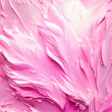 Paint texture pink colors. Oil painted background. Abstract backdrop. Painted wall texture. acrylic paint. colorful painting grunge brush. generative aiの素材