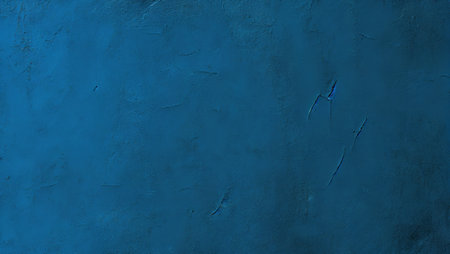 Blue dark Texture of painted wall. background with space for design. Abstract paint texture. ai generativeの素材
