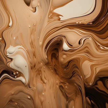 Abstract oil painted background. Gradient mix oil paint. Texture paint. generative aiの素材