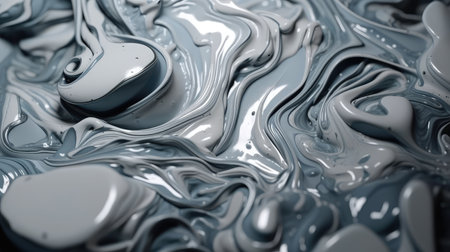 Abstract oil painted background. Gradient mix oil paint. Texture paint. generative aiの素材