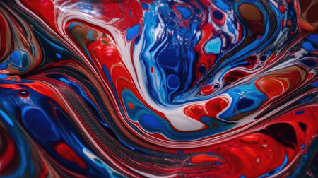 Abstract oil painted background. Gradient mix oil paint. Texture paint. generative aiの素材