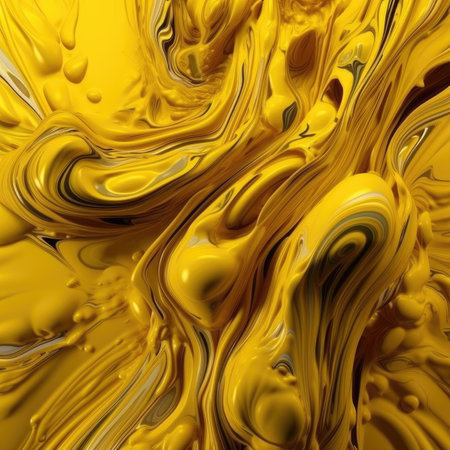Abstract oil painted background. Gradient mix oil paint. Texture paint. generative aiの素材