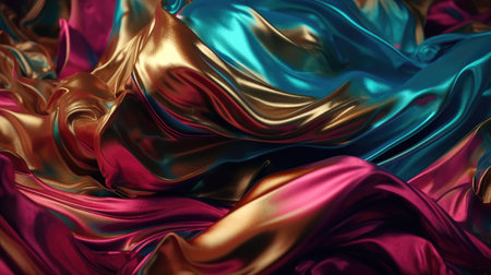 Abstract oil painted background. Gradient mix oil paint. Texture paint. generative aiの素材