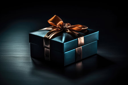 Beautiful luxury gift boxes. generative aiの素材