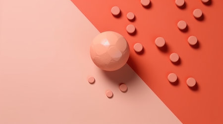 Abstract modern minimal background. generative aiの素材
