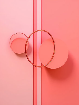 Modern abstract minimal poster, social media banner. Background minimalism art design. cover for cards, flyers, advertising brochures. generative aiの素材