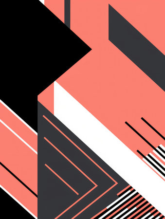 Modern abstract minimal poster, social media banner. Background minimalism art design. cover for cards, flyers, advertising brochures. generative aiの素材