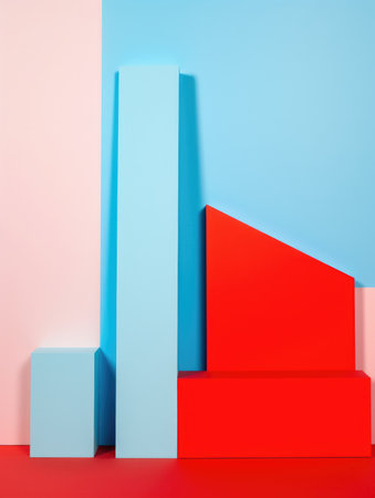 Modern abstract minimal poster, social media banner. Background minimalism art design. cover for cards, flyers, advertising brochures. generative aiの素材