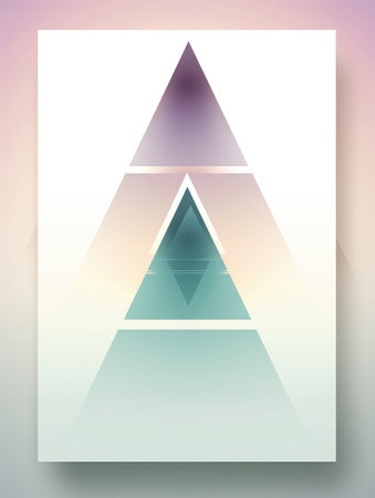 Modern abstract minimal poster, social media banner. Background minimalism art design. cover for cards, flyers, advertising brochures. generative aiの素材