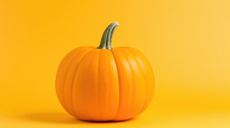 Thanksgiving pumpkin. Autumn harvest season. Pumpkin for Thanksgiving day or Halloweenの素材