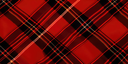 Christmas plaid pattern backgroundの素材