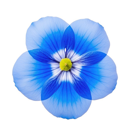 beautiful blossom flower isolatedの素材