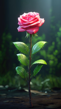 Flowers Roses beautiful. Background Rose flowers for the holidays Valentine's Day, Birthday, Happy Woman Day, Mother's Day. Holiday poster and bannerの素材