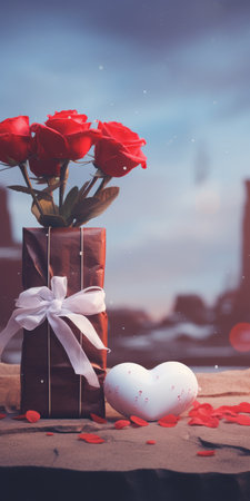 Flowers Roses beautiful. Background Rose flowers for the holidays Valentine's Day, Birthday, Happy Woman Day, Mother's Day. Holiday poster and bannerの素材