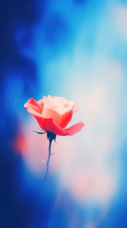 Flowers Roses beautiful. Background Rose flowers for the holidays Valentine's Day, Birthday, Happy Woman Day, Mother's Day. Holiday poster and bannerの素材