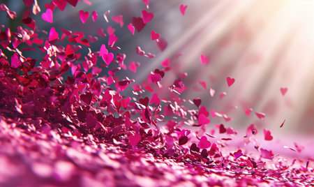 Beautiful flowers Valentine's Day. Romantic background with flowers for birthday, wedding. Spring background with flowersの素材